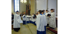 Festgottesdienst zum 50jahrigen Priesterjubiläum von Stadtpfarrer i.R. Geistlichen Rat Ulrich Trzeciok (Foto: Karl-Franz Thiede)